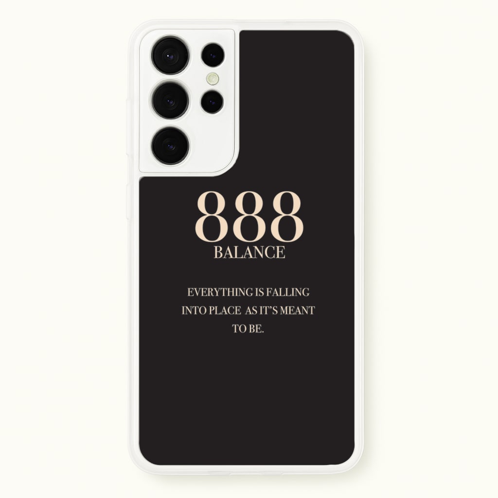 888 - Angel Numbers  - Angel Numbers Phone Case for Galaxy S21 Ultra
