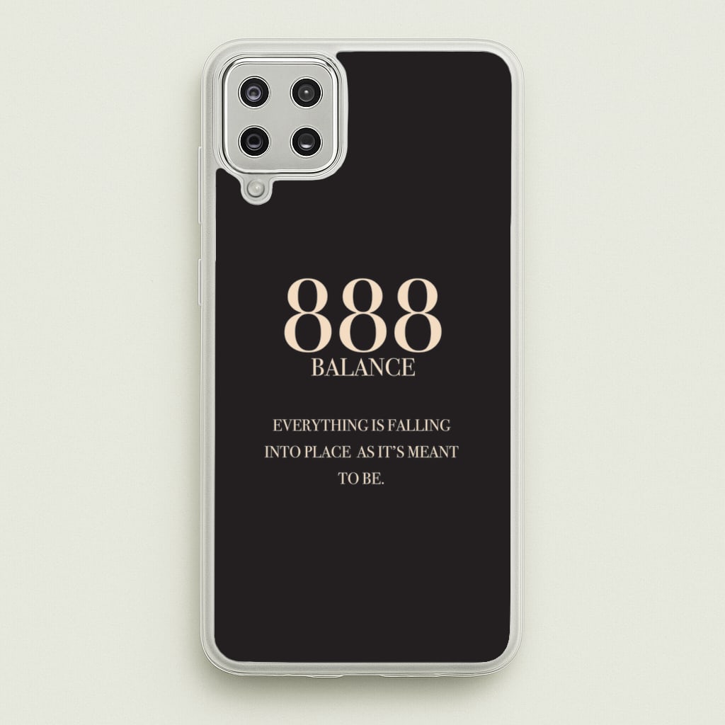 888 - Angel Numbers  - Angel Numbers Phone Case for Galaxy A12