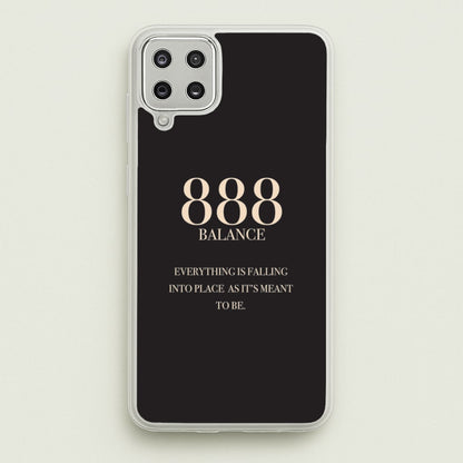 888 - Angel Numbers  - Angel Numbers Phone Case for Galaxy A12