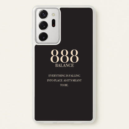 888 - Angel Numbers  - Angel Numbers Phone Case for Galaxy Note 20 Ultra