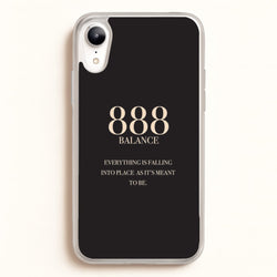 888 - Angel Numbers  - Angel Numbers Phone Case for iPhone XR