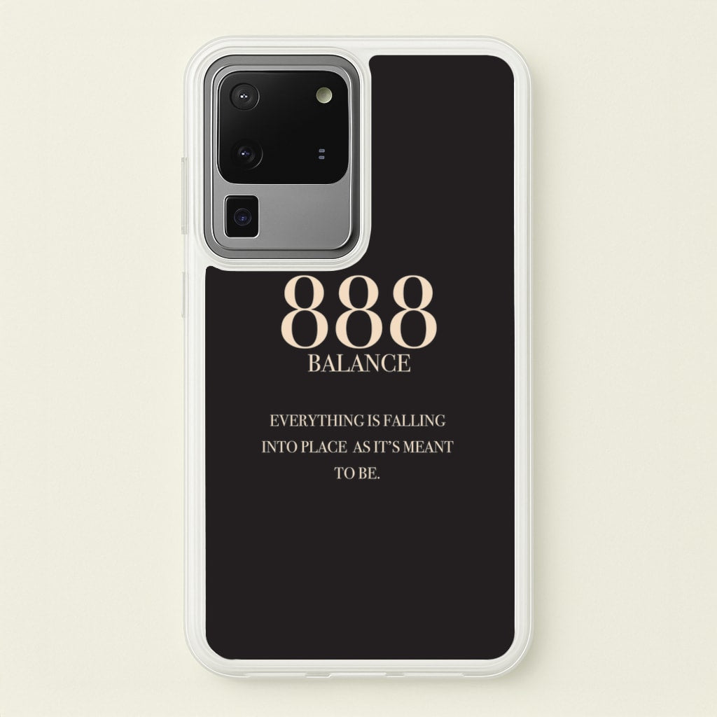 888 - Angel Numbers  - Angel Numbers Phone Case for Galaxy S20 Ultra