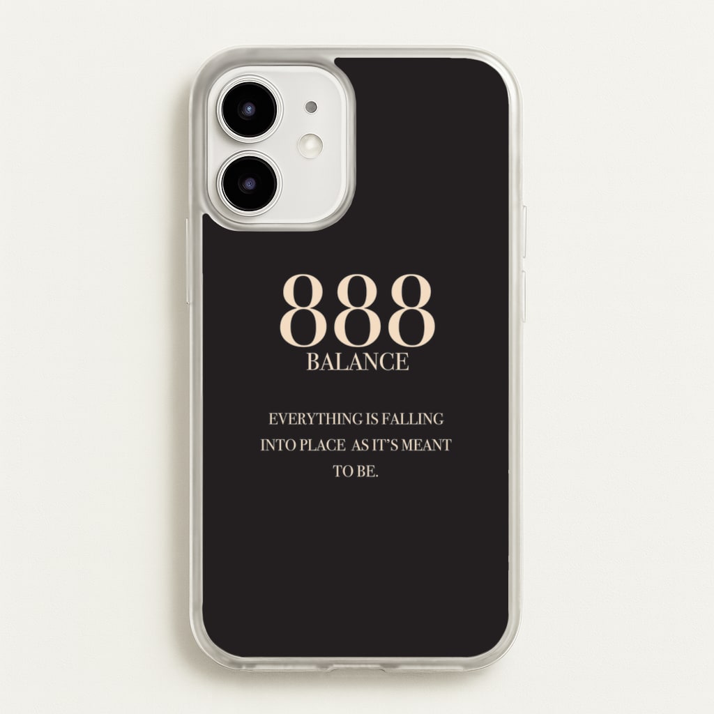 888 - Angel Numbers  - Angel Numbers Phone Case for iPhone 12 / 12 Pro