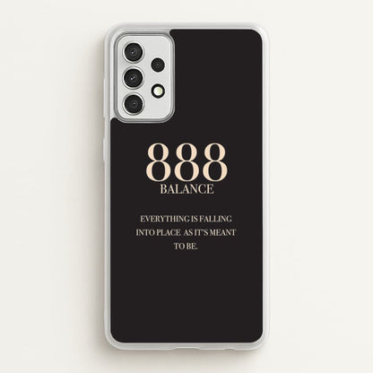 888 - Angel Numbers  - Angel Numbers Phone Case for Galaxy A52 / A52s