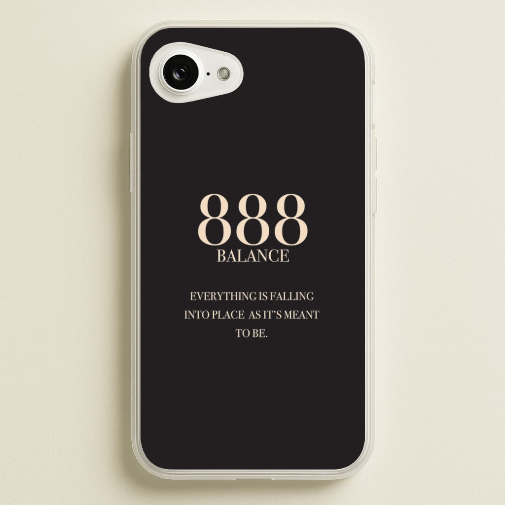 888 - Angel Numbers  - Angel Numbers Phone Case for iPhone 16e