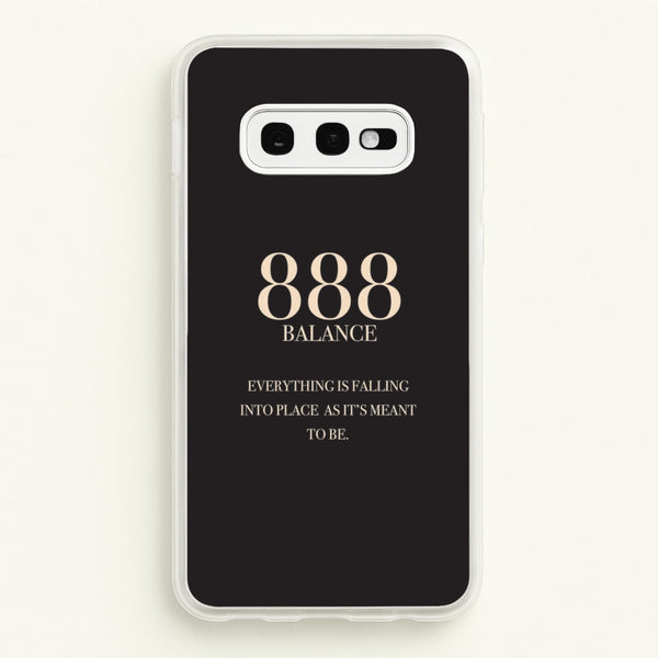 888 - Angel Numbers  - Angel Numbers Phone Case for Galaxy S10e
