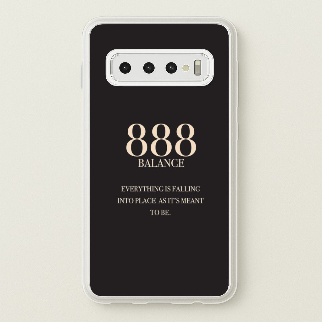 888 - Angel Numbers  - Angel Numbers Phone Case for Galaxy S10