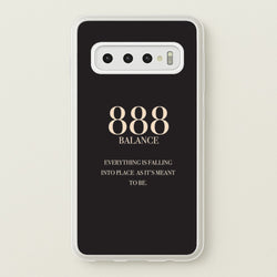 888 - Angel Numbers  - Angel Numbers Phone Case for Galaxy S10 Plus