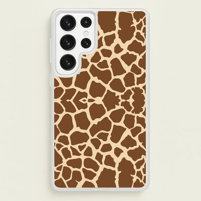 Giraffe - Animal Patterns  - Animal Patterns Phone Case for Galaxy S22 Ultra