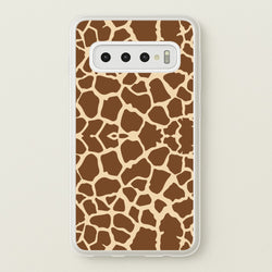 Giraffe - Animal Patterns  - Animal Patterns Phone Case for Galaxy S10 Plus