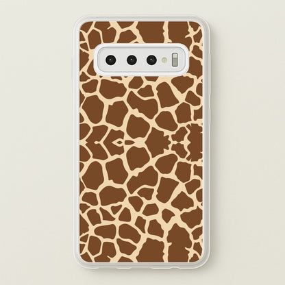 Giraffe - Animal Patterns  - Animal Patterns Phone Case for Galaxy S10 Plus