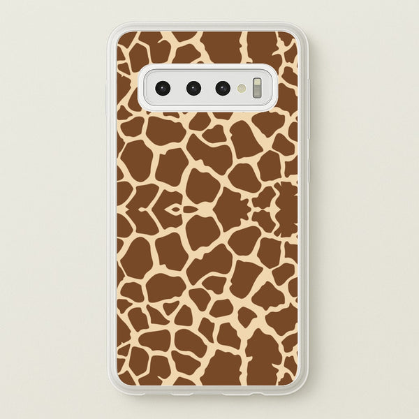Giraffe - Animal Patterns  - Animal Patterns Phone Case for Galaxy S10