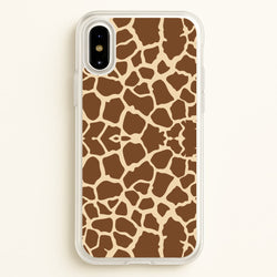 Giraffe - Animal Patterns  - Animal Patterns Phone Case for iPhone X / XS