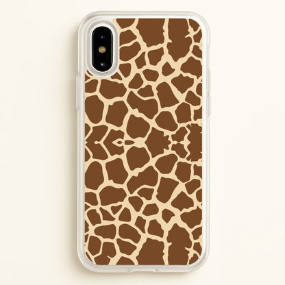 Giraffe - Animal Patterns  - Animal Patterns Phone Case for iPhone X / XS