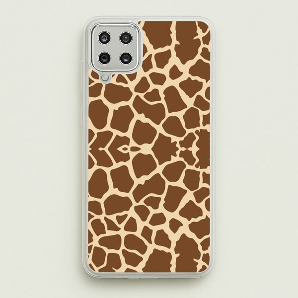 Giraffe - Animal Patterns  - Animal Patterns Phone Case for Galaxy A12