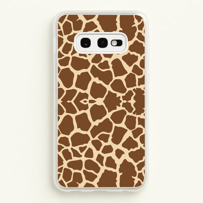 Giraffe - Animal Patterns  - Animal Patterns Phone Case for Galaxy S10e