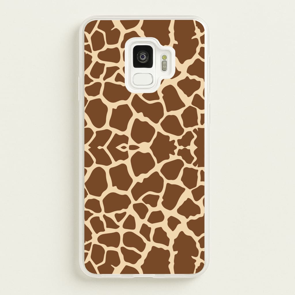 Giraffe - Animal Patterns  - Animal Patterns Phone Case for Galaxy S9