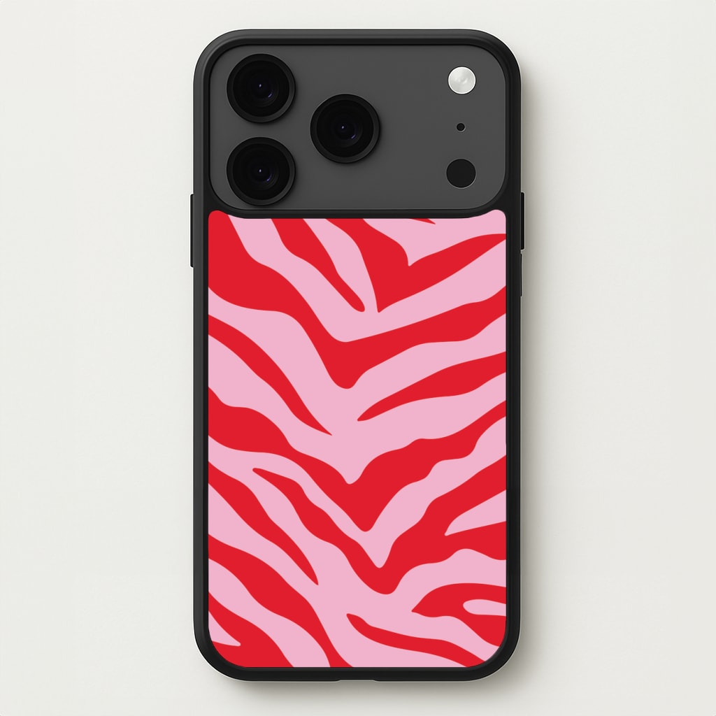 Pink Zebra - Animal Patterns Phone Case for iPhone 17 Pro