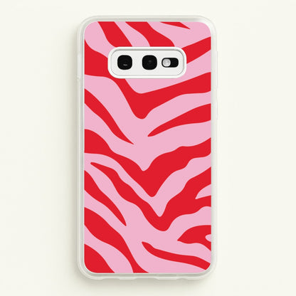 Pink Zebra - Animal Patterns  - Animal Patterns Phone Case for Galaxy S10e