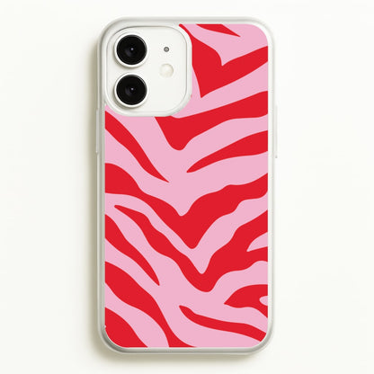 Pink Zebra - Animal Patterns  - Animal Patterns Phone Case for iPhone 11