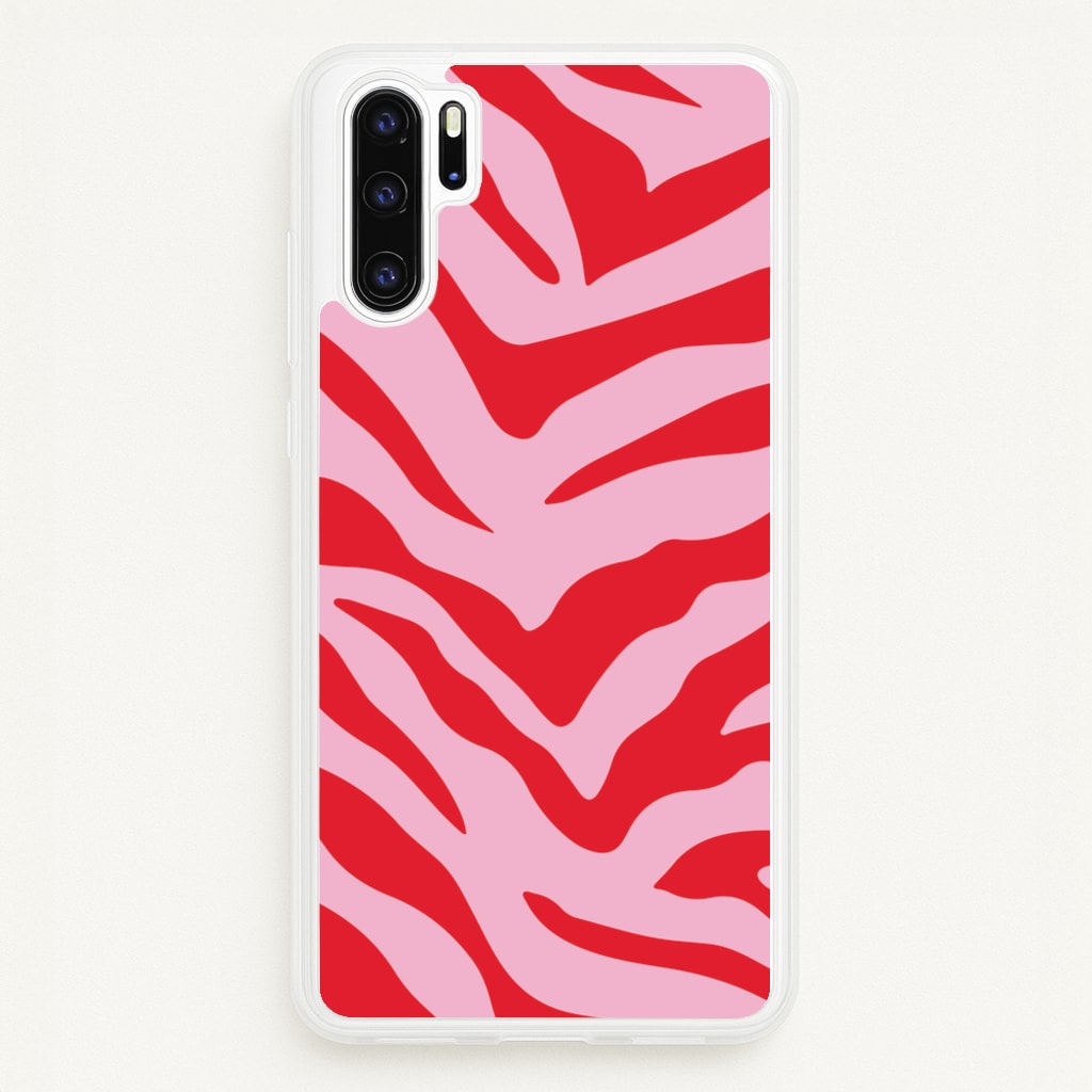Pink Zebra - Animal Patterns  - Animal Patterns Phone Case for Huawei P30 Pro