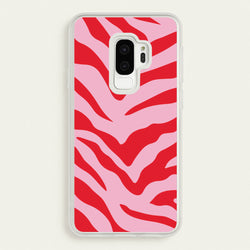 Pink Zebra - Animal Patterns  - Animal Patterns Phone Case for Galaxy S9 Plus
