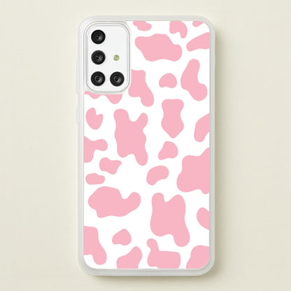 Pink Cow - Animal Patterns  - Animal Patterns Phone Case for Galaxy A71