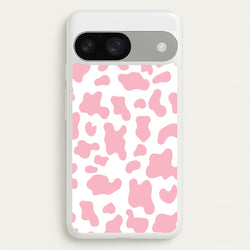 Pink Cow - Animal Patterns  - Animal Patterns Phone Case for Google Pixel 9 / 9 Pro