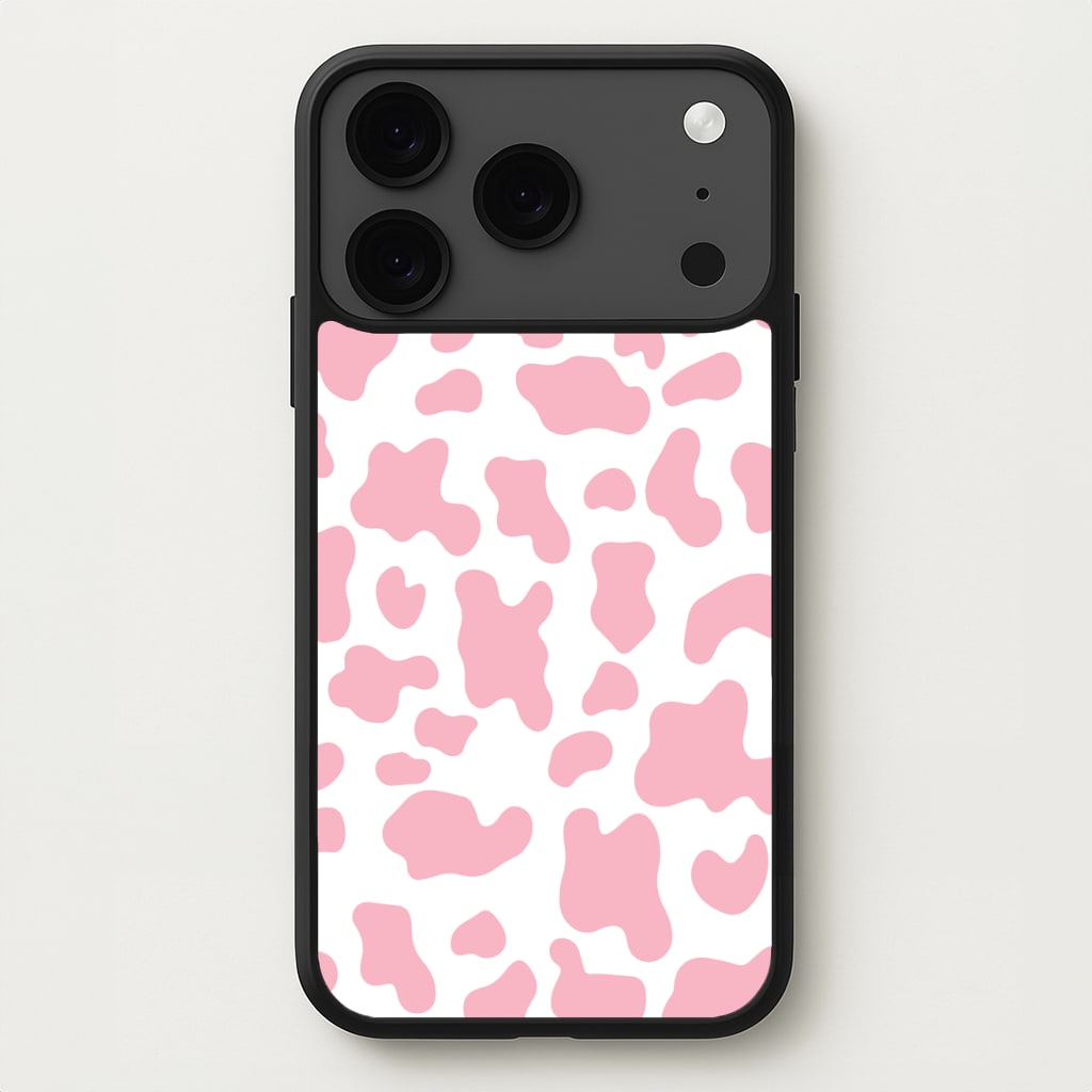 Pink Cow - Animal Patterns Phone Case for iPhone 17 Pro Max