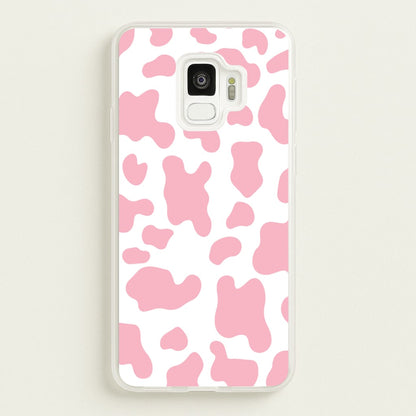 Pink Cow - Animal Patterns  - Animal Patterns Phone Case for Galaxy S9