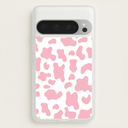 Pink Cow - Animal Patterns  - Animal Patterns Phone Case for Google Pixel 9 Pro XL