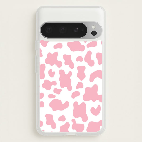 Pink Cow - Animal Patterns  - Animal Patterns Phone Case for Google Pixel 9 Pro XL