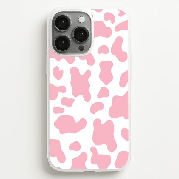 Pink Cow - Animal Patterns  - Animal Patterns Phone Case for iPhone 13 Pro Max