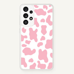 Pink Cow - Animal Patterns  - Animal Patterns Phone Case for Galaxy A53