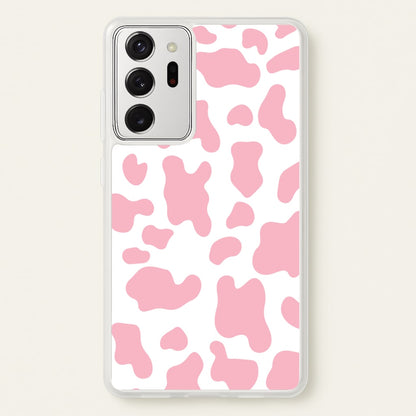 Pink Cow - Animal Patterns  - Animal Patterns Phone Case for Galaxy Note 20 Ultra