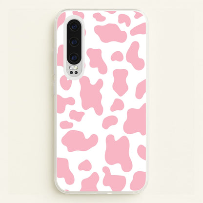 Pink Cow - Animal Patterns  - Animal Patterns Phone Case for Huawei P30