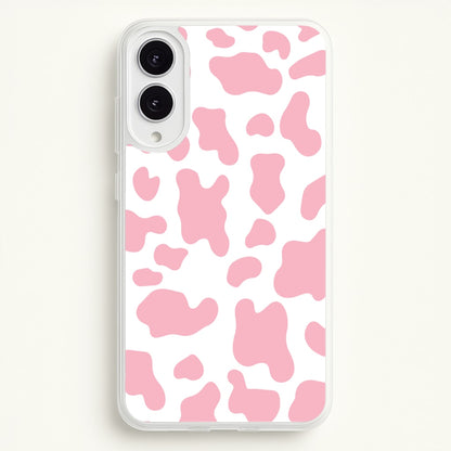 Pink Cow - Animal Patterns  - Animal Patterns Phone Case for Galaxy S25 Edge