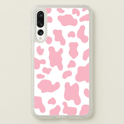 Pink Cow - Animal Patterns  - Animal Patterns Phone Case for Huawei P20 Pro