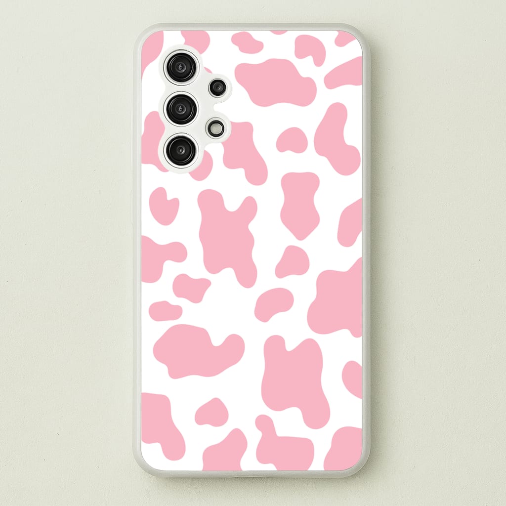 Pink Cow - Animal Patterns  - Animal Patterns Phone Case for Galaxy A13