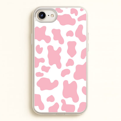Pink Cow - Animal Patterns  - Animal Patterns Phone Case for iPhone 6 Plus / 7 Plus / 8 Plus