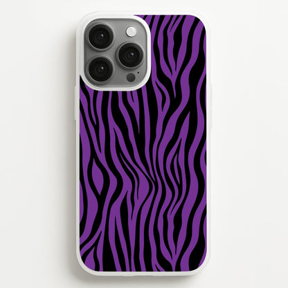 Purple Zebra - Animal Patterns  - Animal Patterns Phone Case for iPhone 13 Pro Max