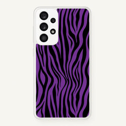 Purple Zebra - Animal Patterns  - Animal Patterns Phone Case for Galaxy A33