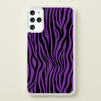 Purple Zebra - Animal Patterns  - Animal Patterns Phone Case for Galaxy S20 Plus