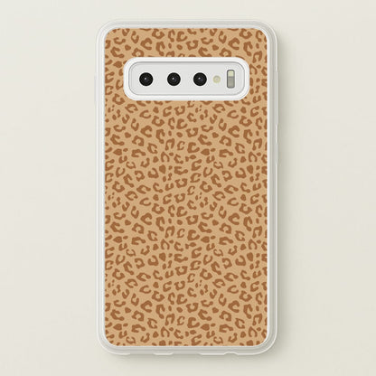 Leopard - Animal Patterns  - Animal Patterns Phone Case for Galaxy S10 Plus
