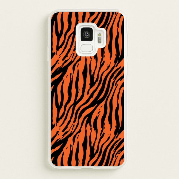 Tiger - Animal Patterns  - Animal Patterns Phone Case for Galaxy S9
