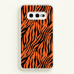 Tiger - Animal Patterns  - Animal Patterns Phone Case for Galaxy S10e
