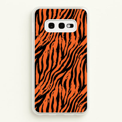 Tiger - Animal Patterns  - Animal Patterns Phone Case for Galaxy S10e