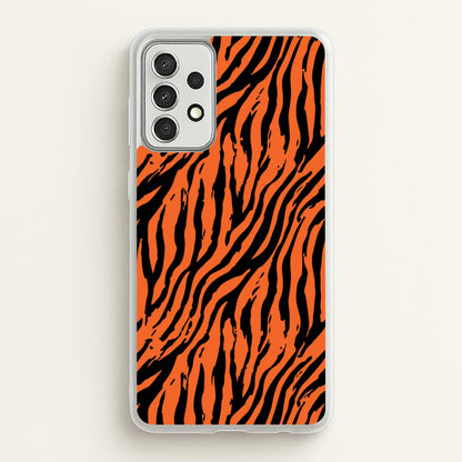 Tiger - Animal Patterns  - Animal Patterns Phone Case for Galaxy A52 / A52s