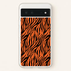 Tiger - Animal Patterns  - Animal Patterns Phone Case for Google Pixel 6
