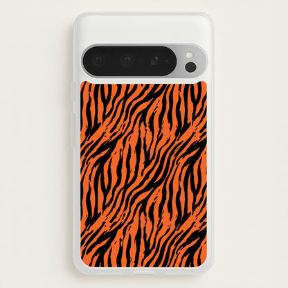 Tiger - Animal Patterns  - Animal Patterns Phone Case for Google Pixel 9 Pro XL